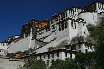 11.05.2009: Lhasa - Der Potala Palast 11.05.2009: Lhasa - Der Potala Palast