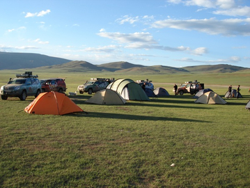 1. July 2008: Camp near Khuvsgul