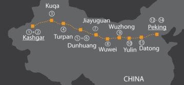 La etapa Kashgar-Pekín