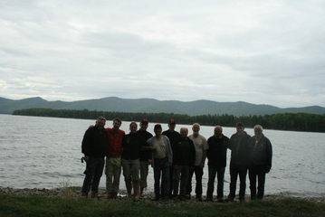 06.08. - Group photo beside Lake Baikal