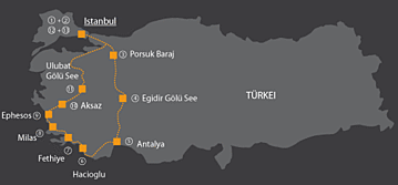 伊斯坦布尔 – 伊斯坦布尔行程