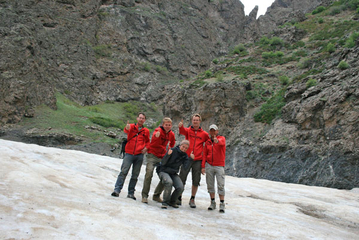03. Juni 2008: Geierschlucht in Gurvansaikhan/Mongolei