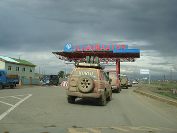 25. Juni 2008: Rückkehr nach Ulan Bator nach 3.440 km, davon 3.000 km Offroad