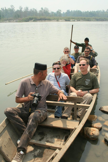 26.04.2009: Chitwan - boat trip in the national park
