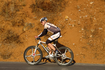 09.04.2009: Hanka Kupfernagel - cycling professional explores China with XWORLD